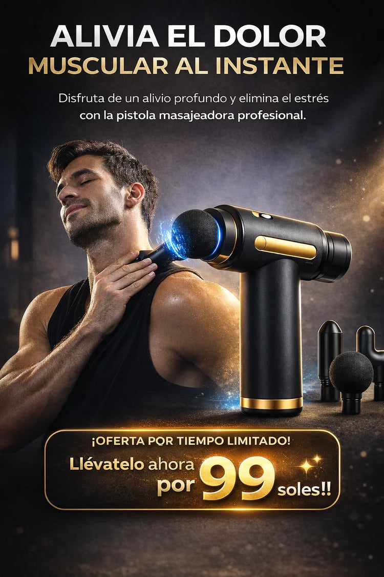 MASAJEADOR PORTATIL PRO
