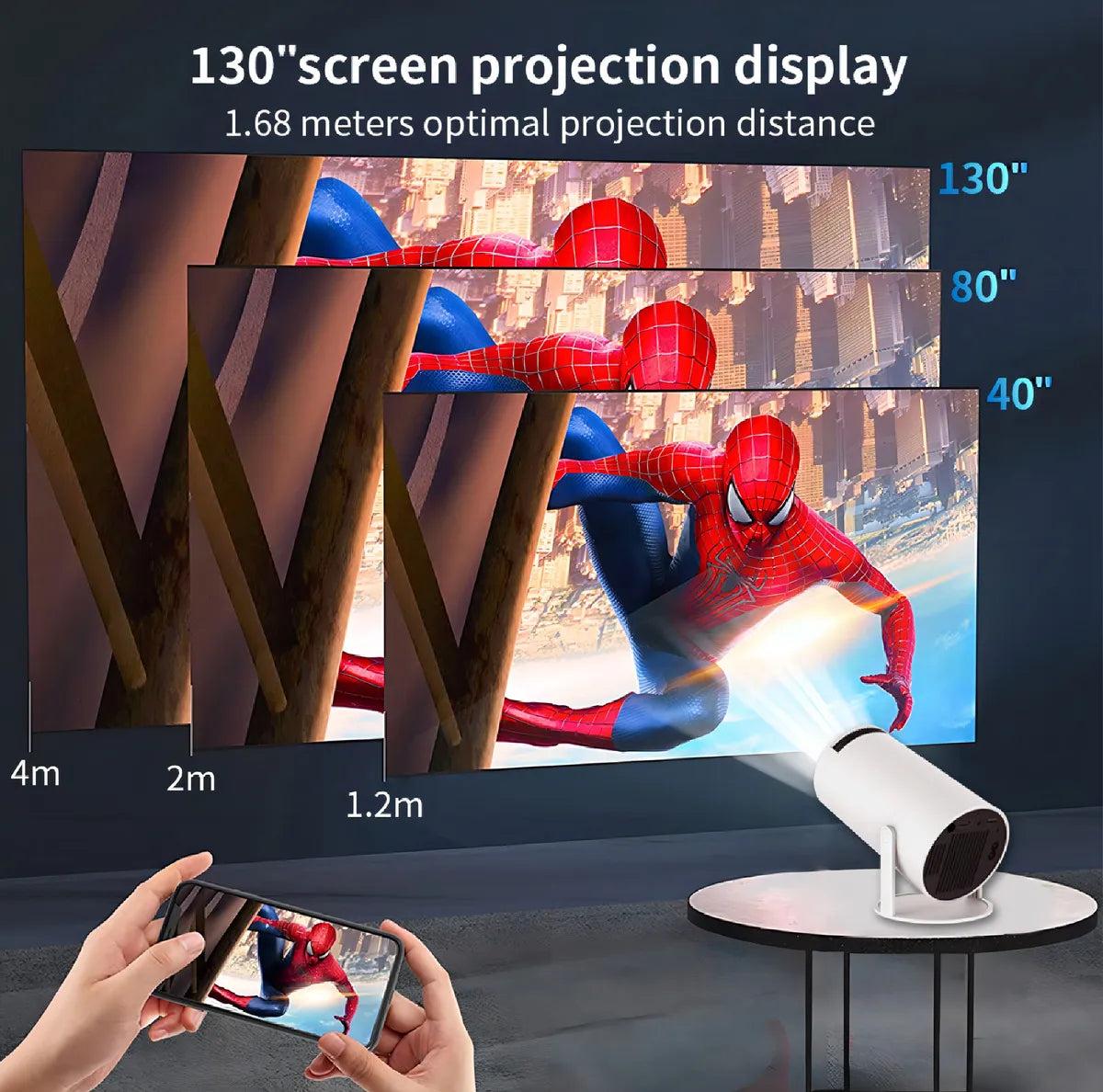PROYECTOR HY300 4K