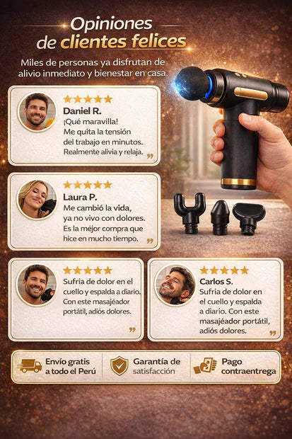 MASAJEADOR PORTATIL PRO