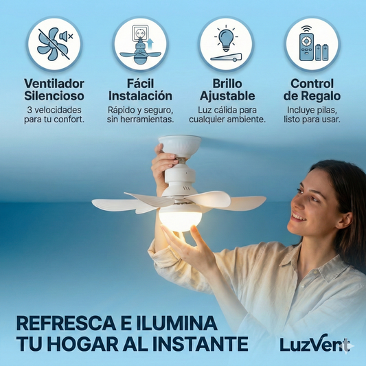 FOCO VENTILADOR DELUXE
